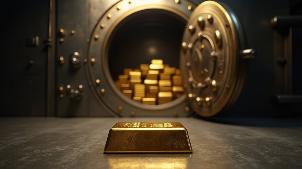 gold storage and distribution